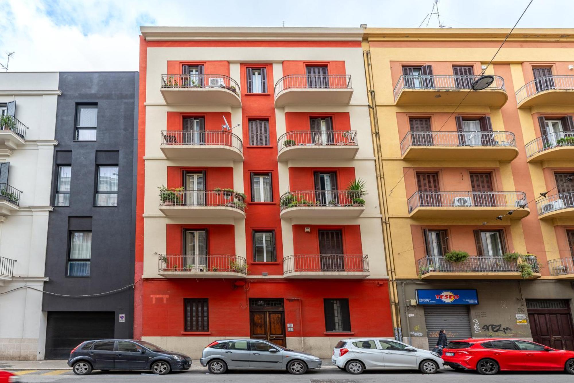 100Mq Maison Paradise - Central & Elegant Apt Bari Kültér fotó