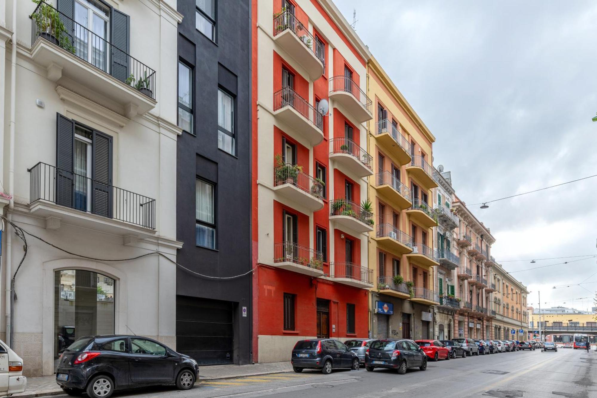 100Mq Maison Paradise - Central & Elegant Apt Bari Kültér fotó